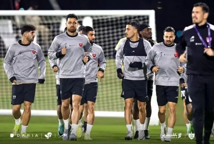 اولین تمرین بازیکنان پرسپولیس بعد از قطر