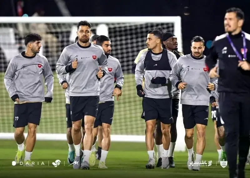 اولین تمرین بازیکنان پرسپولیس بعد از قطر