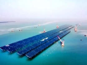 بزرگترین نیروگاه خورشیدی شناور جهان راه اندازی شد 8 بزرگترین نیروگاه خورشیدی شناور جهان راه اندازی شد