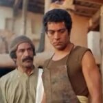 «بهروز وشوقی» با عبا و ارگاچین در تئاتر مدرسه؛ دهه 30