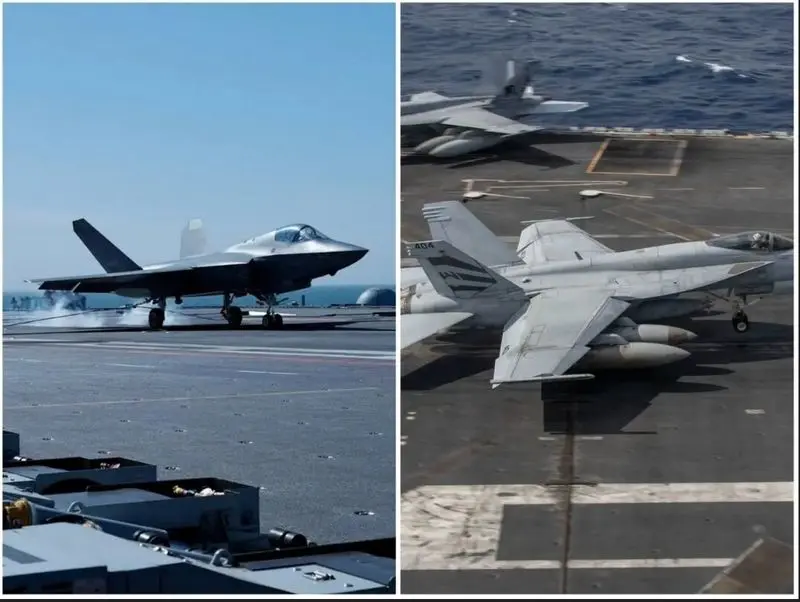 ناوهای هواپیمابر آبراهام لینکلن و فوجیان