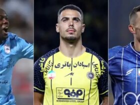 در ادامه بهترین خارجی های نیم فصل اول لیگ بیست و پنجم را مشاهده می کنید 8 در ادامه بهترین خارجی های نیم فصل اول لیگ بیست و پنجم را مشاهده می کنید