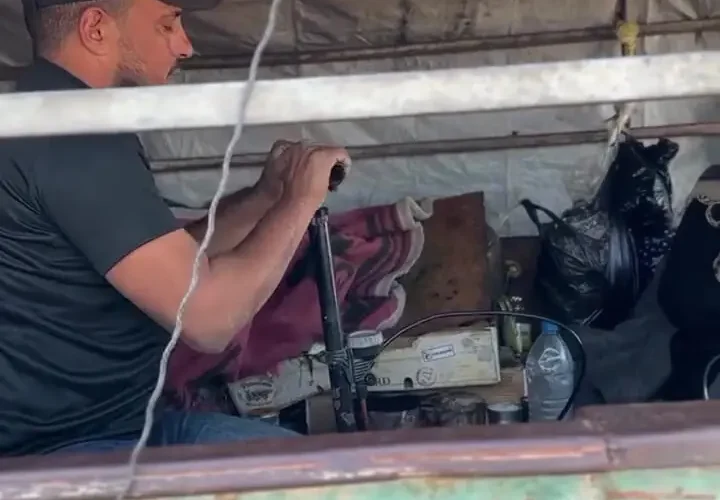 در غزه به جای کپسول اکسیژن از پمپ ها استفاده می شود