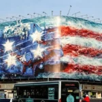 دو روایت اسرائیلی و غربی از نقاشی دیواری میدان انقلاب