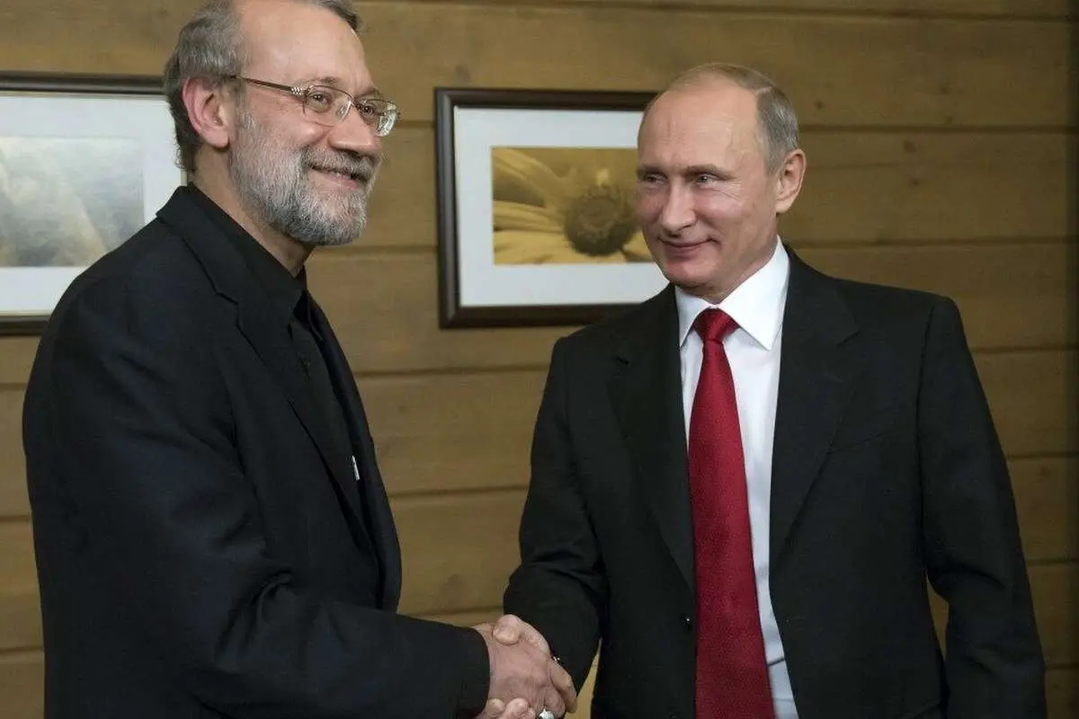 علی لاریجانی با پوتین دیدار کرد