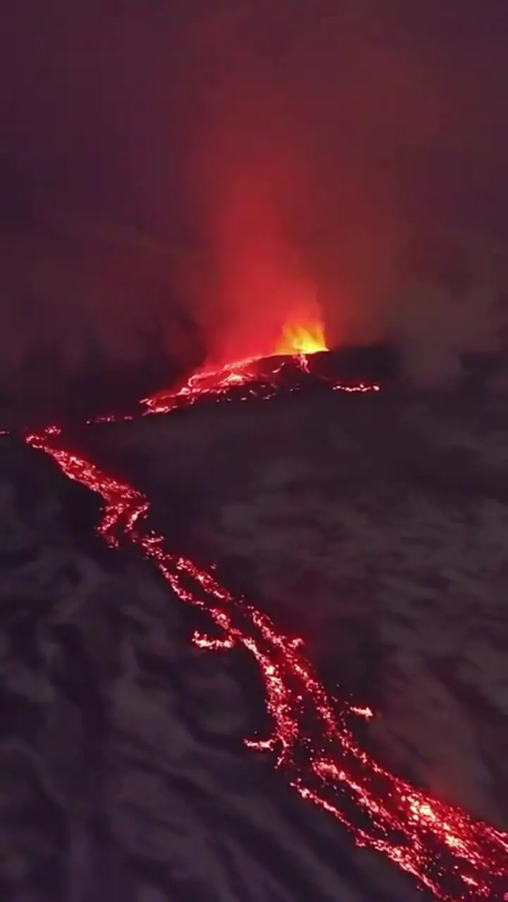 فوران آتشفشان اتنا در اوایل سال 2026 1 فوران آتشفشان اتنا در اوایل سال 2026