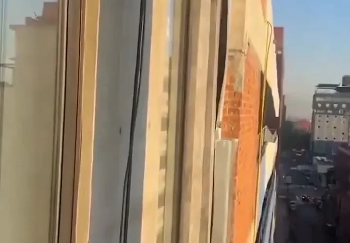 لحظه وقوع زمین لرزه 6.5 ریشتری در مکزیک 3 لحظه وقوع زمین لرزه 6.5 ریشتری در مکزیک