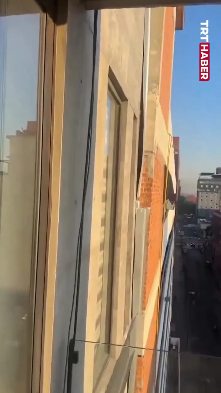 لحظه وقوع زمین لرزه 6.5 ریشتری در مکزیک 1 لحظه وقوع زمین لرزه 6.5 ریشتری در مکزیک