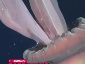 ویدیوی شگفت انگیز از روح ترسناک 10 متری در اعماق اقیانوس