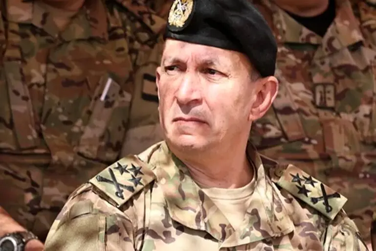 گزارش فرمانده ارتش لبنان به کابینه درباره کنترل و محدودیت تسلیحات