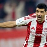 طارمی امید المپیاکوس در دیدار بزرگ لیگ یونان