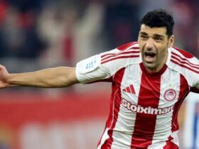 طارمی امید المپیاکوس در دیدار بزرگ لیگ یونان