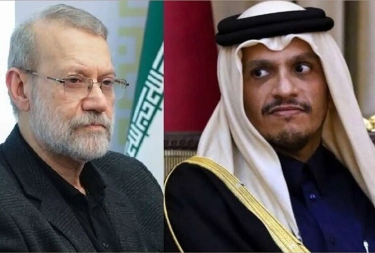 وزارت امور خارجه قطر: مشکلات ایران و آمریکا را با کمک لاریجانی حل می کنیم