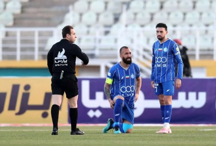 وضعیت کاپیتان استقلال در دیدار مقابل شمس آذر