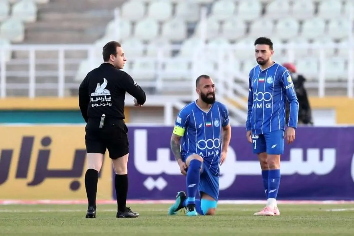 وضعیت کاپیتان استقلال در دیدار مقابل شمس آذر