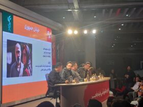 الناز ملک: نمی دانم چقدر فحش بدهم، اما پشت فیلم «خیابان جمیری» می ایستم. 8 الناز ملک: نمی دانم چقدر فحش بدهم، اما پشت فیلم «خیابان جمیری» می ایستم.