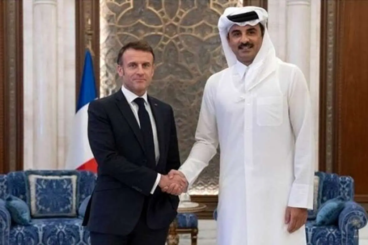 ایرانی؛ محور گفتگوی تلفنی امیر قطر و مکرون