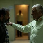 تصویر رضا کیانیان و افشین هاشمی در فیلم حاتمی کیا