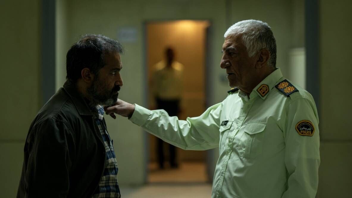 تصویر رضا کیانیان و افشین هاشمی در فیلم حاتمی کیا