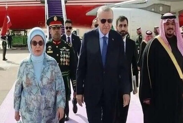اردوغان وارد عربستان شد