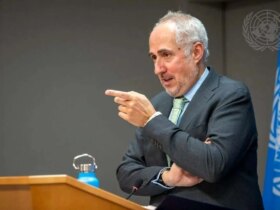 سخنگوی سازمان ملل: ما خواهان راه حل دیپلماتیک برای کاهش تنش در منطقه هستیم