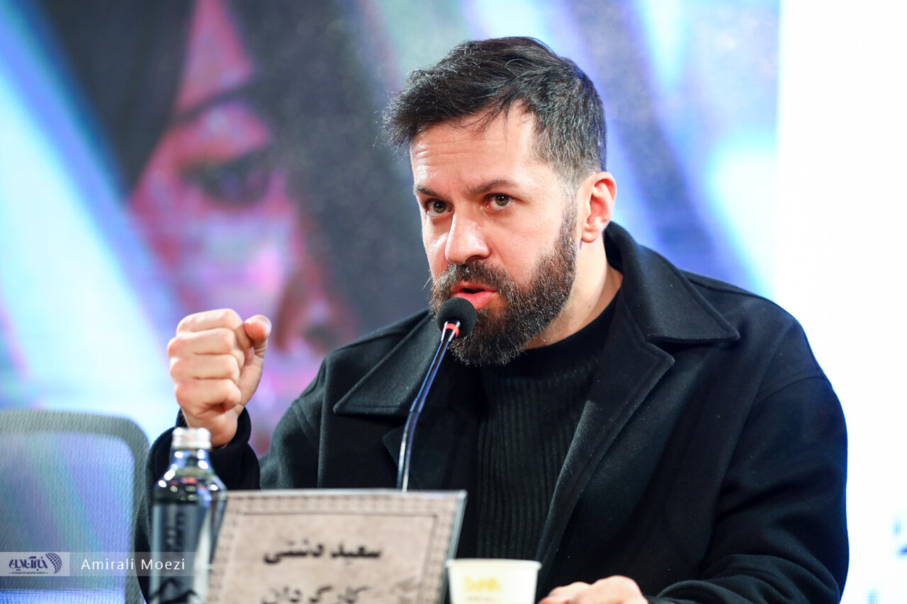 فرو ریختن تصویر بازیگر زن در فضای مجازی/ سعید دشتی: 