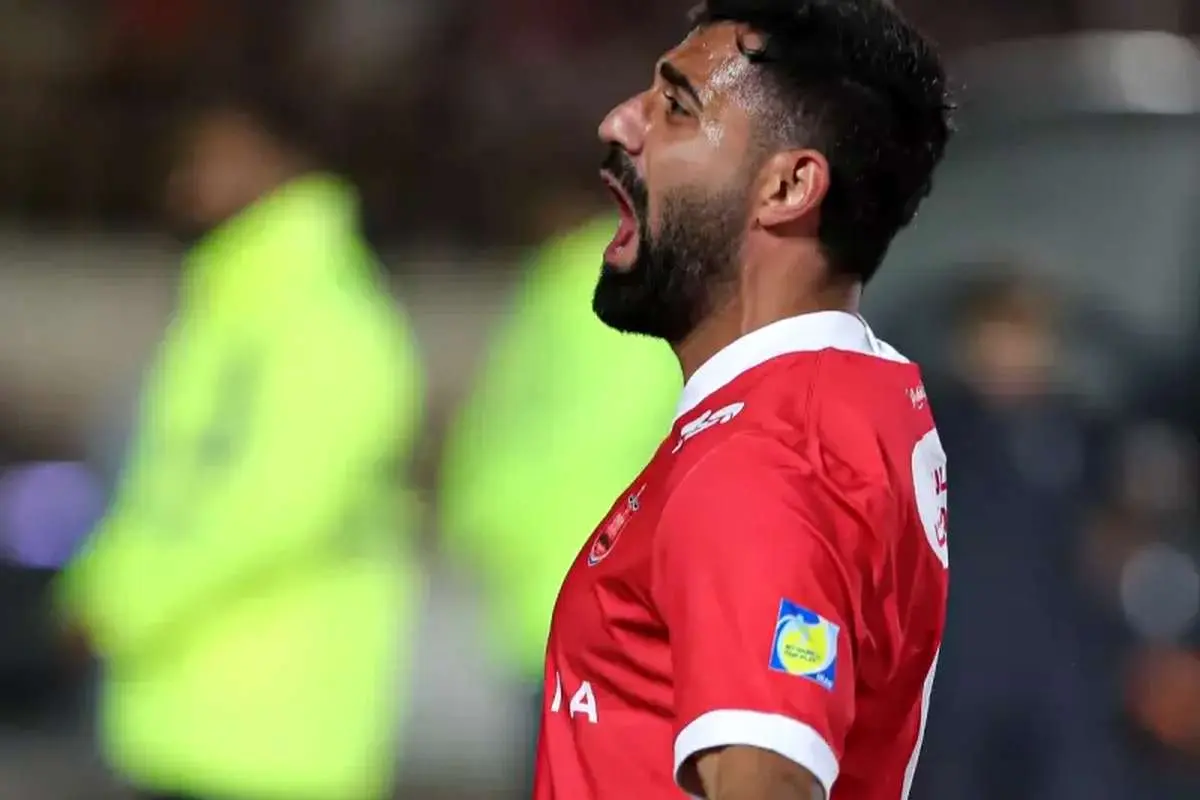 نگرانی بازیکنان پرسپولیس پس از مصدومیت و تعویض کنعانی