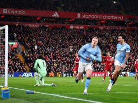 لیورپول 1-2 مغلوب منچسترسیتی شد. بازگشت چشمگیر شاگردان پپ