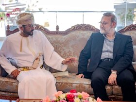تصاویری از نامه دیدار علی لاریجانی با وزیر امور خارجه عمان