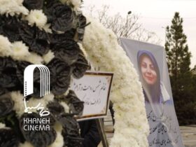 مجید صالحی، حسن فتحی، شمقدری و... در مراسم تشییع پیکر یکی از فعالان سینما