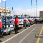 تیم های عملیات هلال احمر از صبح روز شنبه 4 بهمن ماه آماده باش هستند.