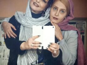 الناز شاکردوست 32 ساله در پشت صحنه فیلم غرق شدن / عکس 8 الناز شاکردوست 32 ساله