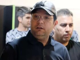 تصویر سرمربی تراکتورسازی و ستاره جنجالی در آغوش یکدیگرند!