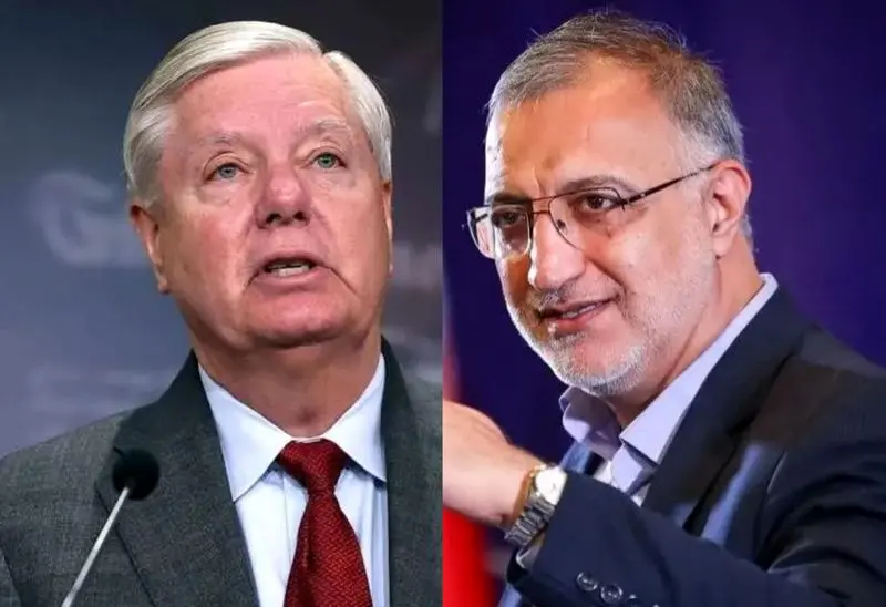 زاکانی و لیندسی گراهام