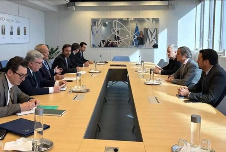 دیدار سفرای ایران، روسیه و چین با گروسی در وین