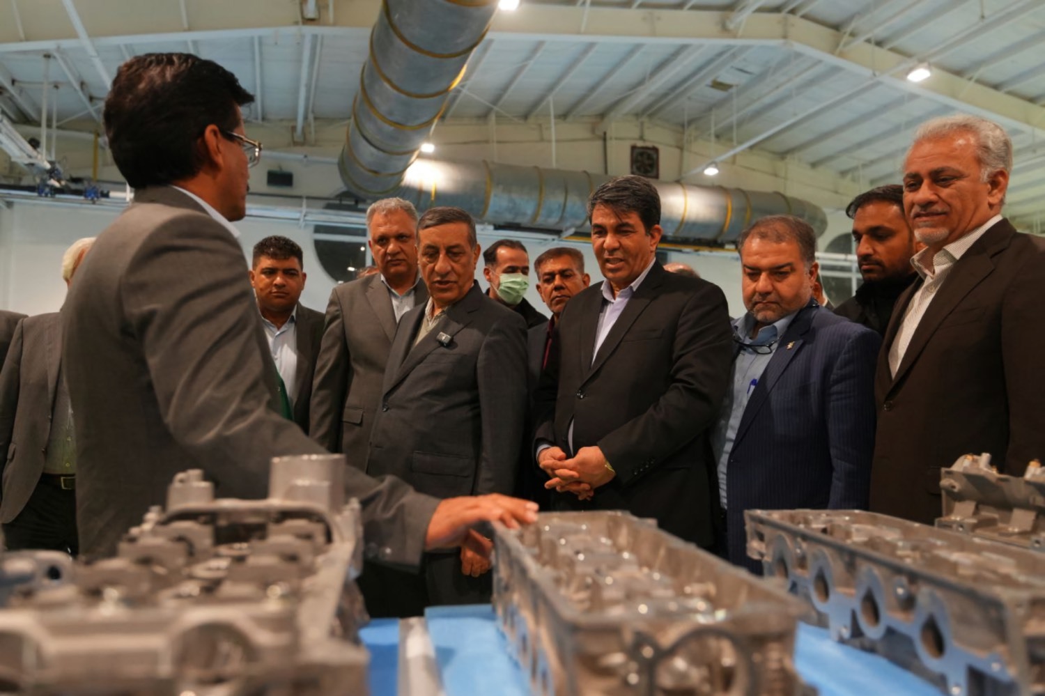 افتتاح خط تولید موتور TGDI در کرمان موتور 6 افتتاح خط تولید موتور TGDI در کرمان موتور