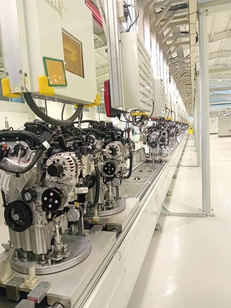 افتتاح خط تولید موتور TGDI در کرمان موتور 1 تولید موتور TGDI در کرمان موتور