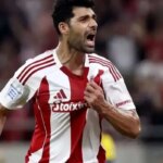 طارمی در ترکیب اصلی المپیاکوس مقابل پانتولیکوس