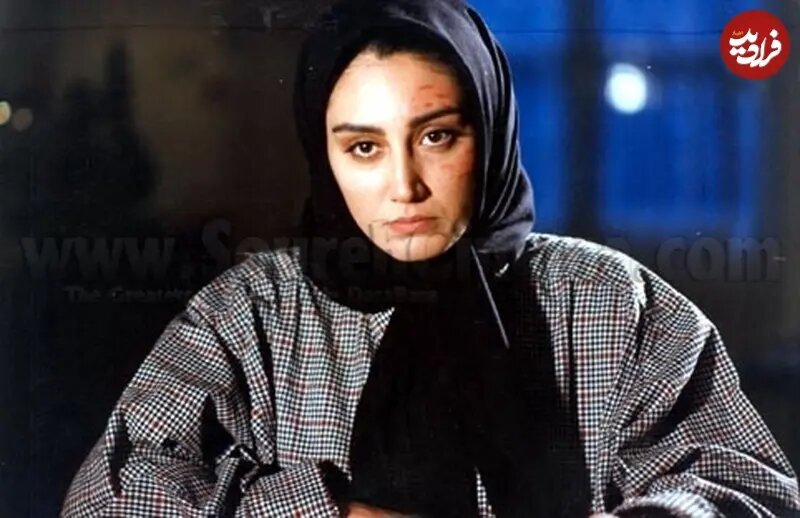 هادیه تهرانی 26 ساله در سومین فیلم خود حضور دارد. دهه 1370 / عکس