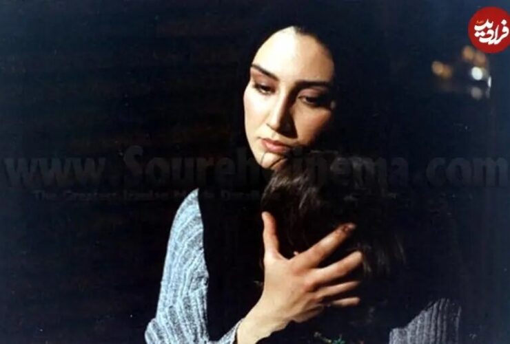 هادیه تهرانی 26 ساله در سومین فیلم خود حضور دارد. دهه 1370 / عکس