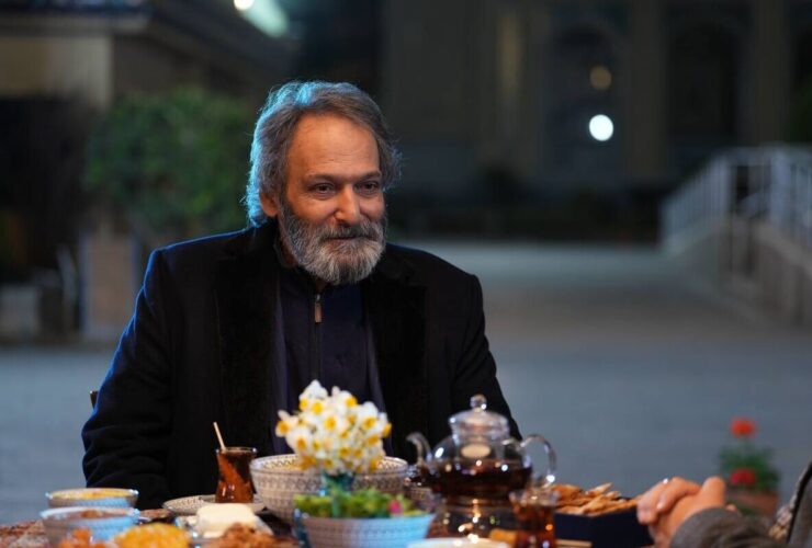 جهانگیر الماسی مهمان افطار نفیس بود