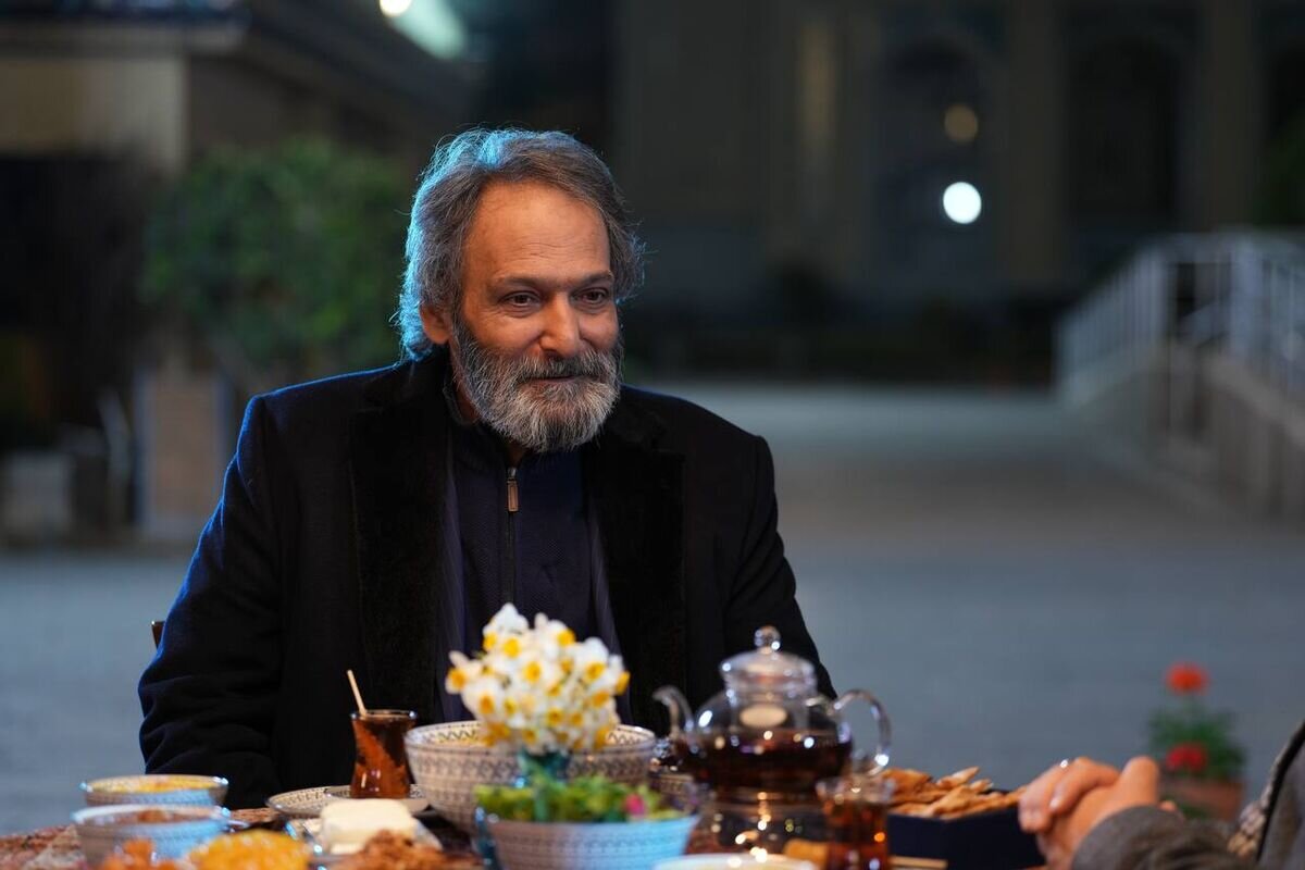 جهانگیر الماسی مهمان افطار نفیس بود