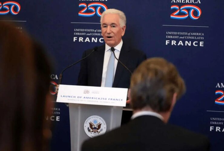 غیبت سفیر آمریکا در وزارت امور خارجه فرانسه