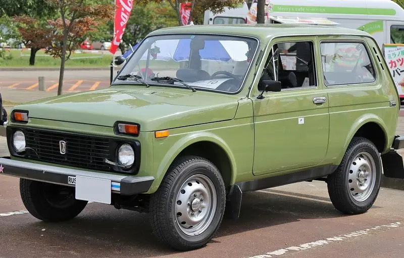 لادا در ایران; بعد از چین نوبت به خودروهای روسی می رسد 1 نیوا قدیمی