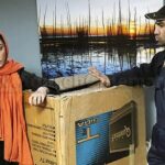 هدیه تهرانی با محسن تنابنده ۱۶ سال پیش + عکس