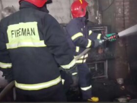 آتش سوزی در شهرک صنعتی آبادان مهار شد