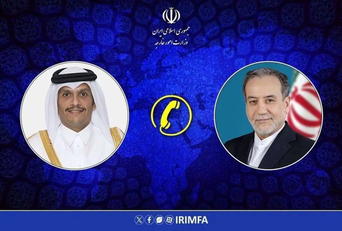 گفتگوی تلفنی عراقچی با نخست وزیر و وزیر امور خارجه قطر 1 گفتگوی تلفنی عراقچی با نخست وزیر و وزیر امور خارجه قطر
