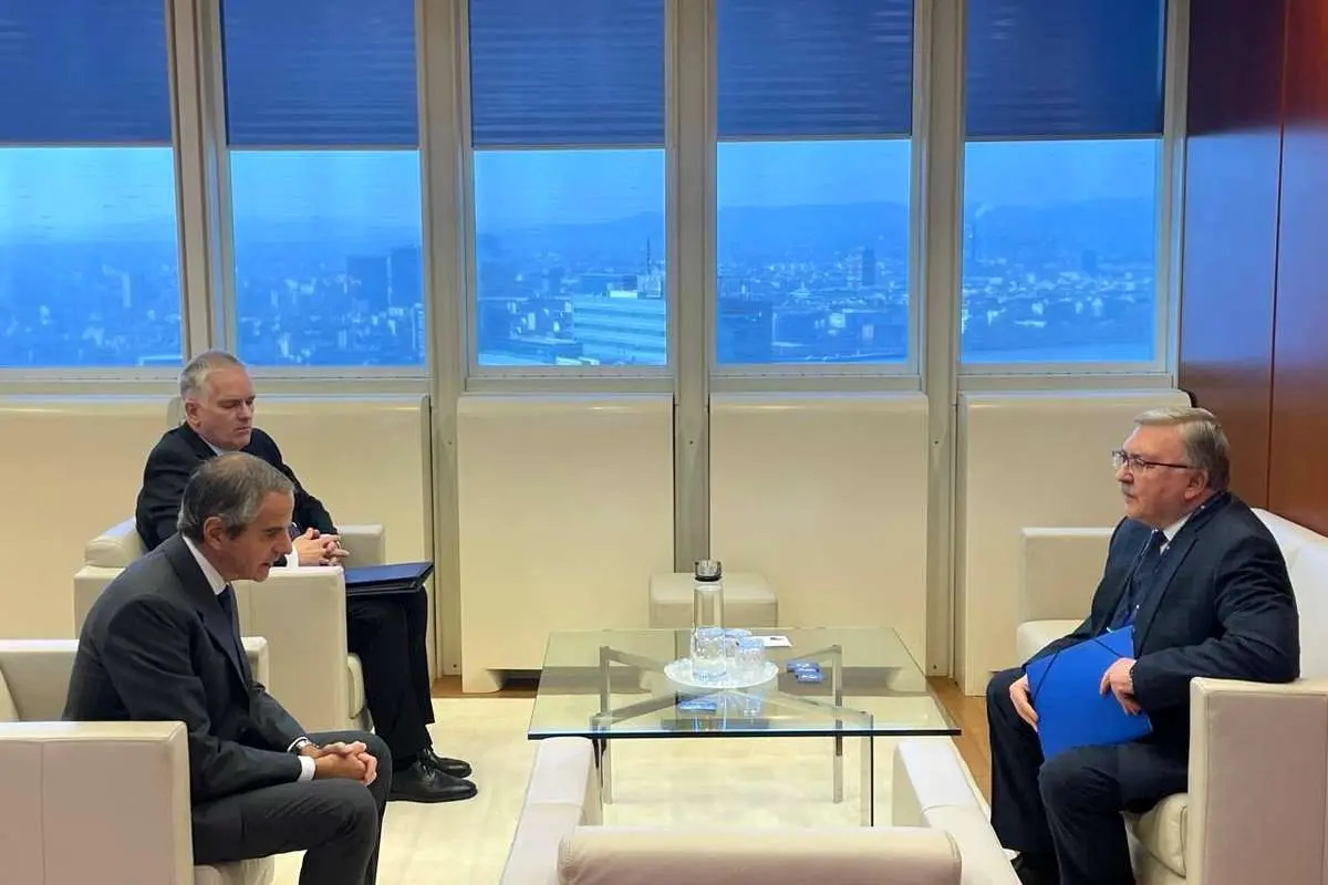 مذاکرات هسته ای محور دیدار سفیر روسیه با گروسی