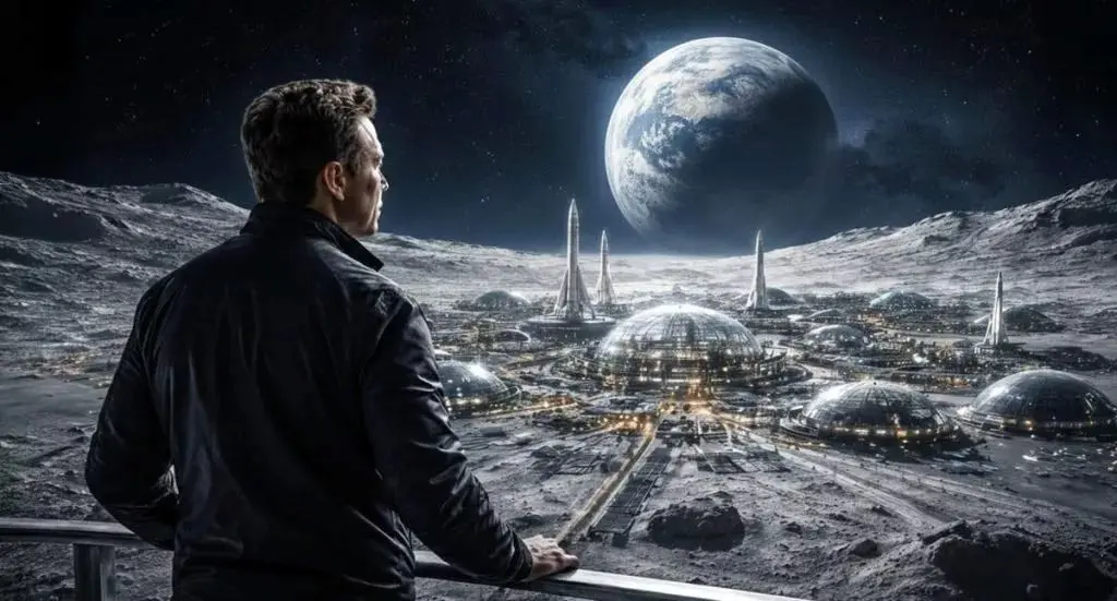 ایلان ماسک: من شهری روی ماه خواهم ساخت