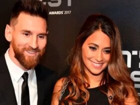 بازگشت مسی و همسرش به بارسلونا